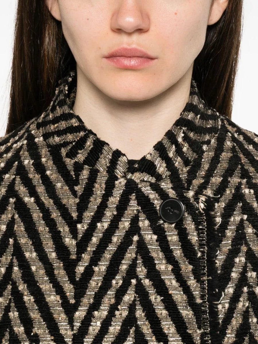 Forte_Forte Giacca oversized Chevron, view 2