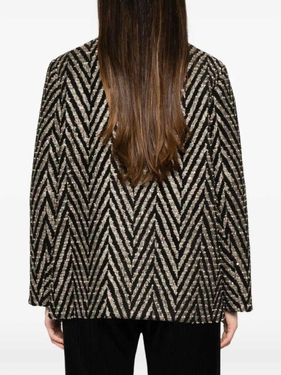 Forte_Forte Giacca oversized Chevron, view 4