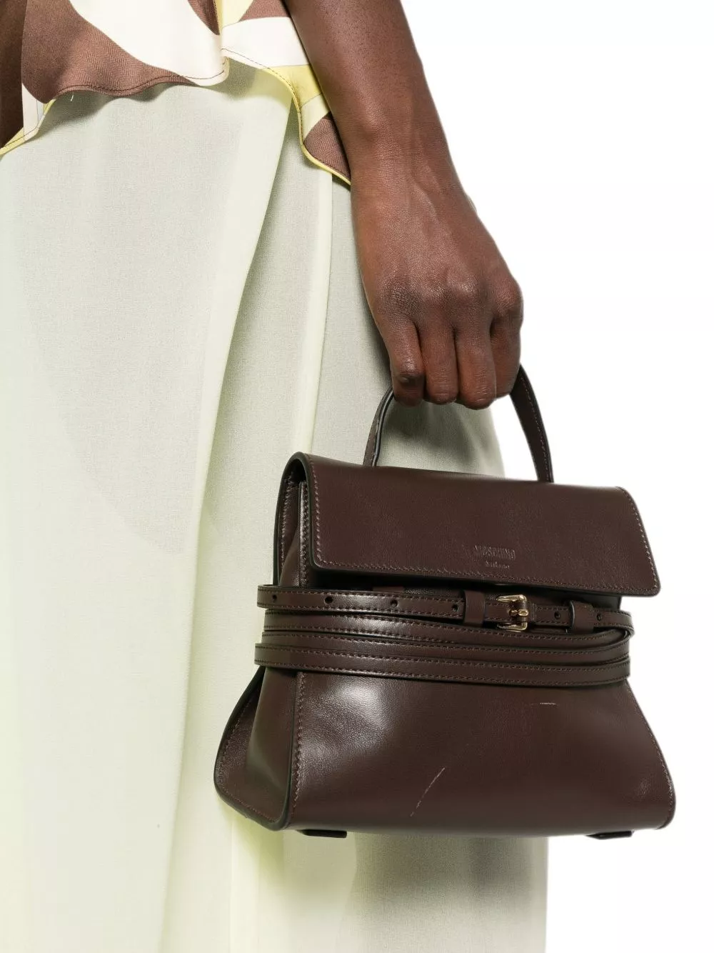 Moschino Borsa in pelle Tie Me