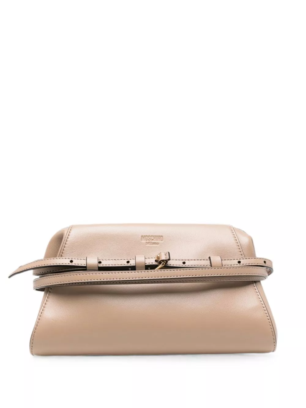 Moschino Clutch in pelle Tie Me