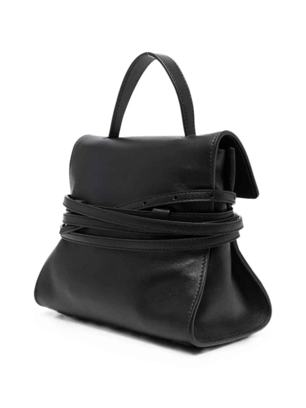 Moschino Borsa in pelle Tie Me, view 2