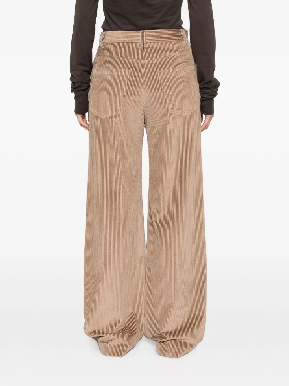 Brunello Cucinelli Pantaloni larghi in velluto, view 2