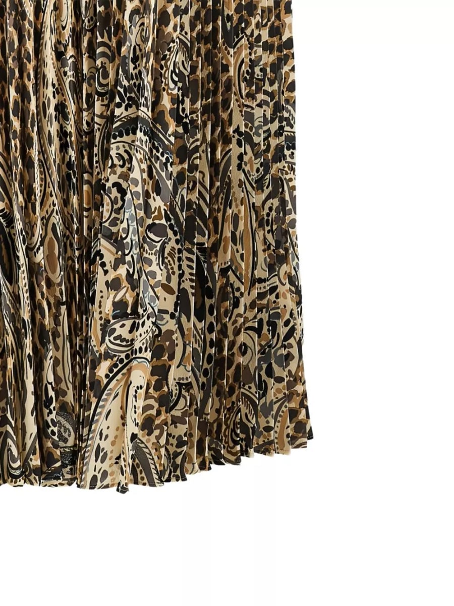 Etro Gonna midi stampata, view 2