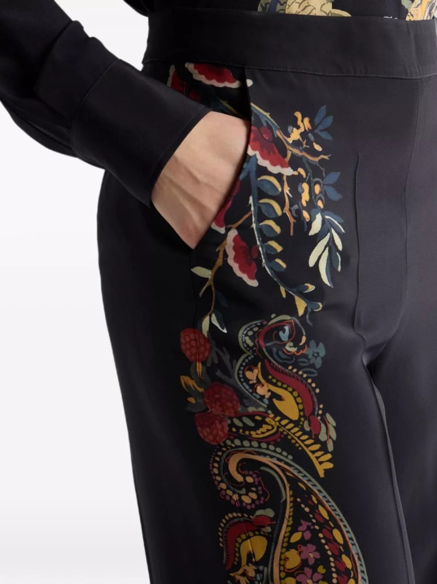 Etro Pantaloni in seta, view 4