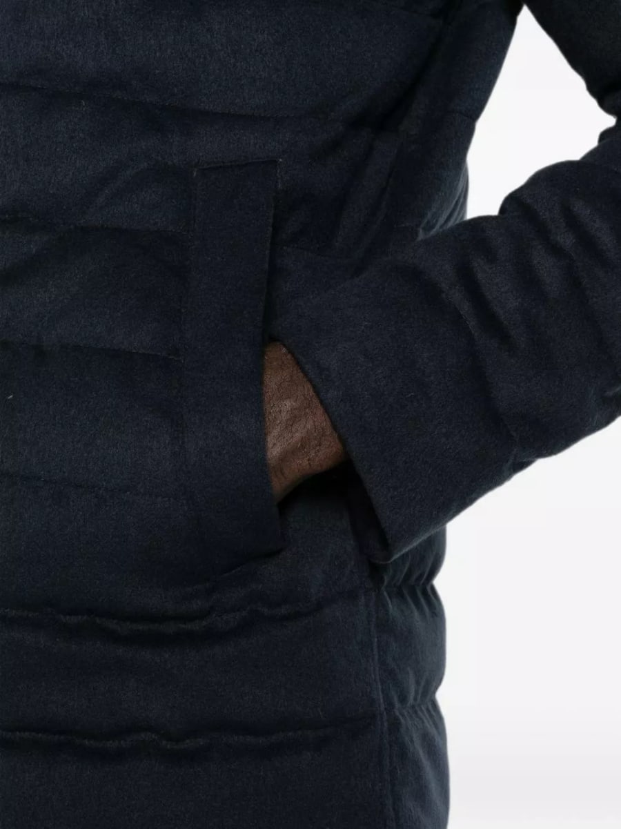 Herno Giacca in nylon con zip, view 5