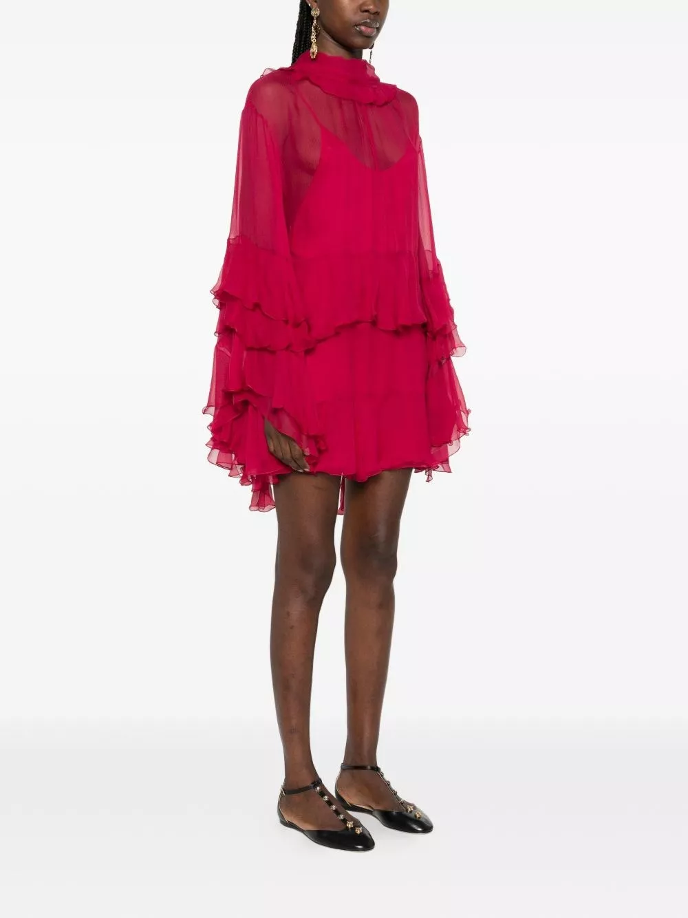 Chloé Abito in seta, view 2