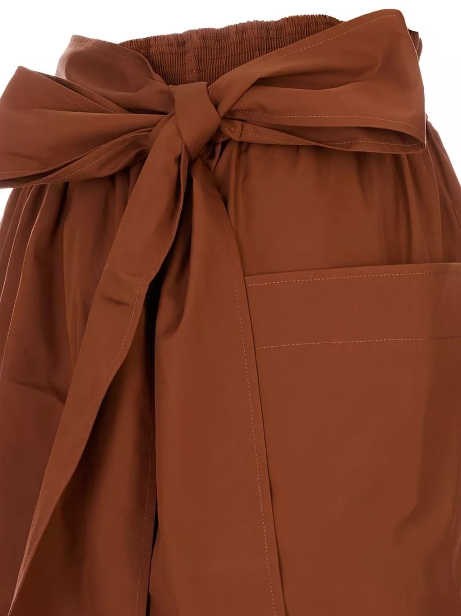 Chloé Gonna midi in cotone, view 2