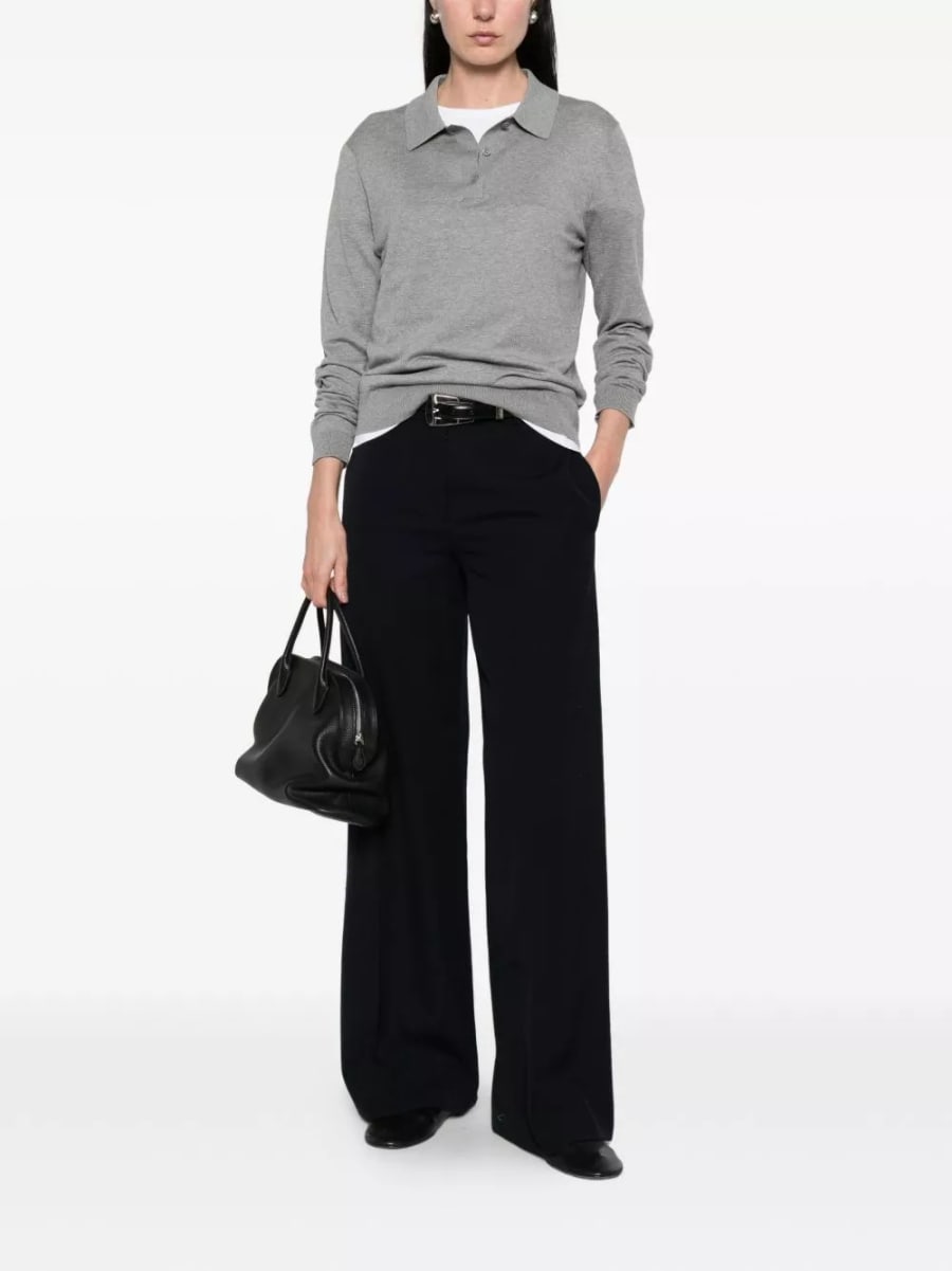 The Row Pantaloni in lana Dender, view 4