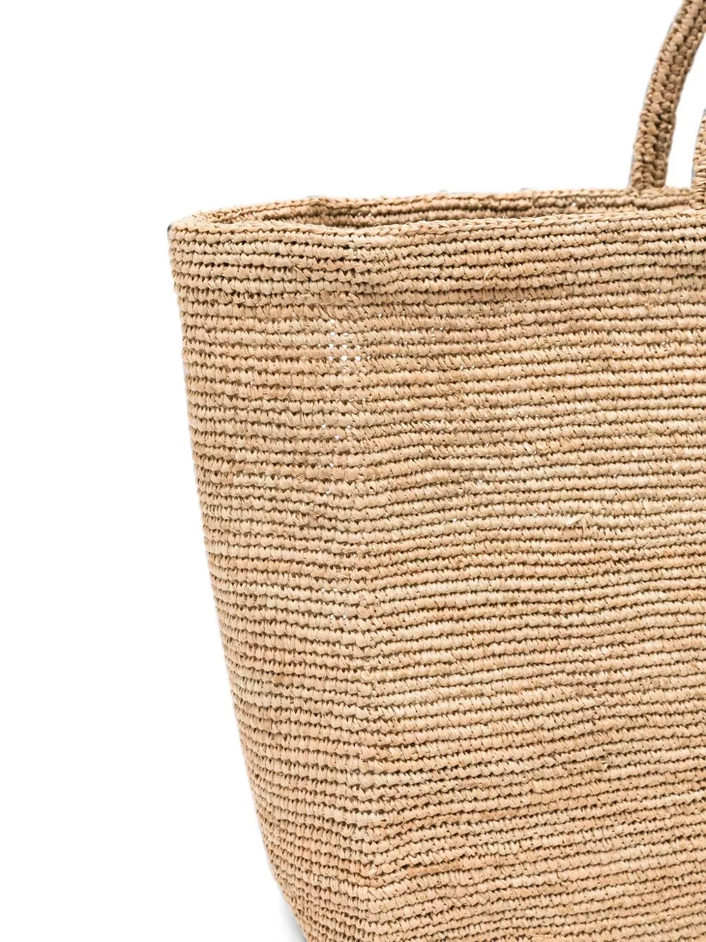 Sophie digard Borsa shopping Rafia, view 2
