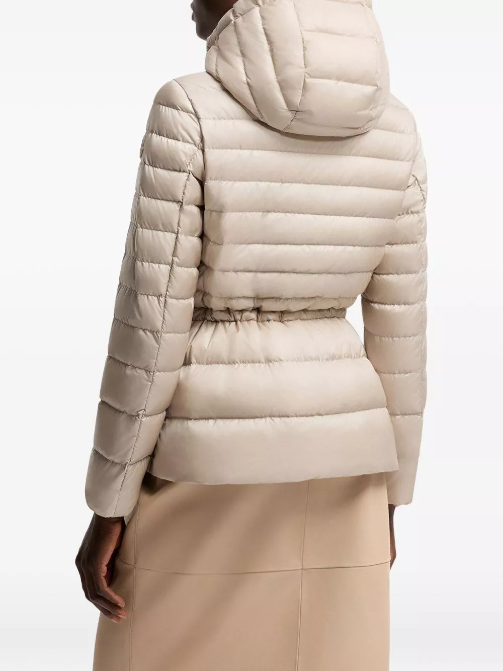 Moncler Giacca corta in piuma Raies, view 2