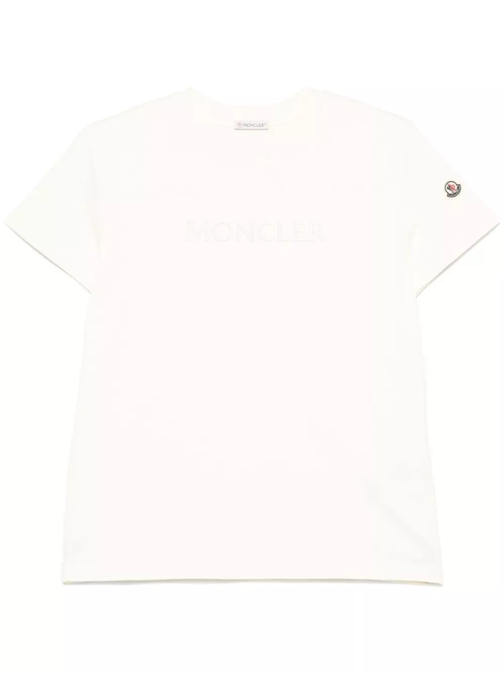 Moncler T-shirt in cotone con logo