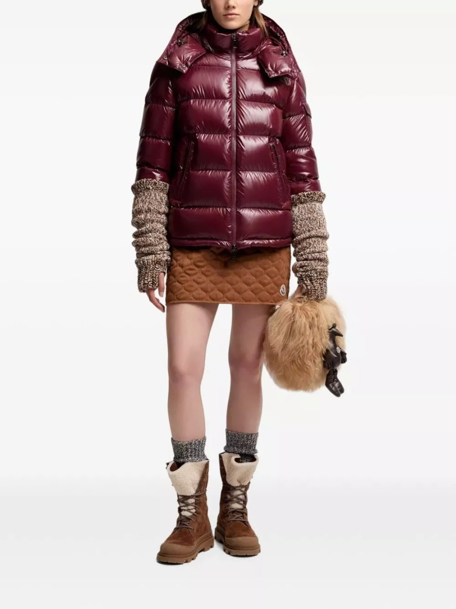 Moncler Giacca corta in piuma Maire, view 2