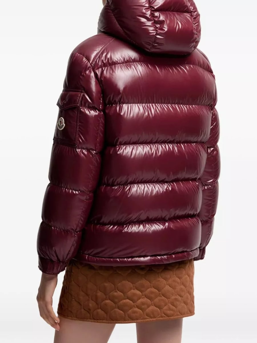Moncler Giacca corta in piuma Maire, view 4