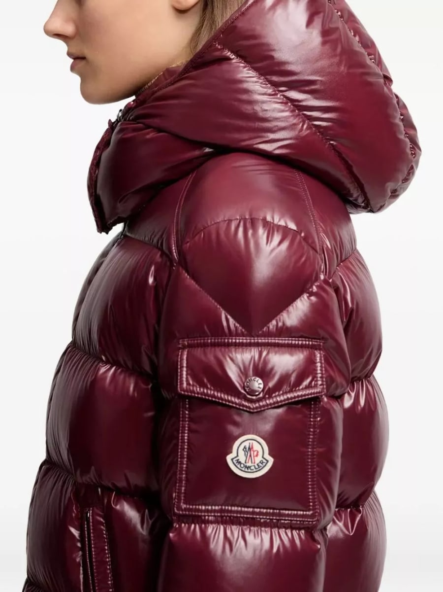 Moncler Giacca corta in piuma Maire, view 5