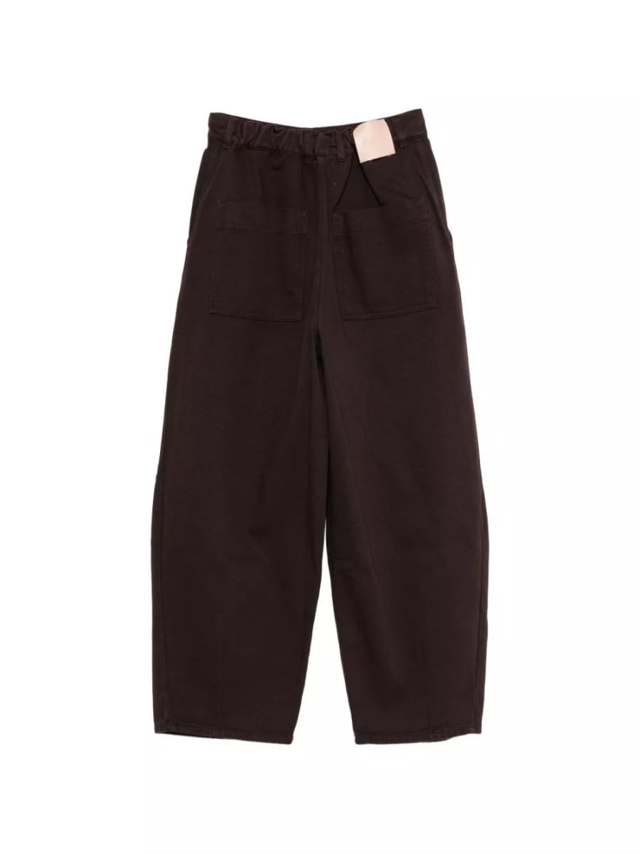 Alysi Pantaloni a barile in cotone, view 2