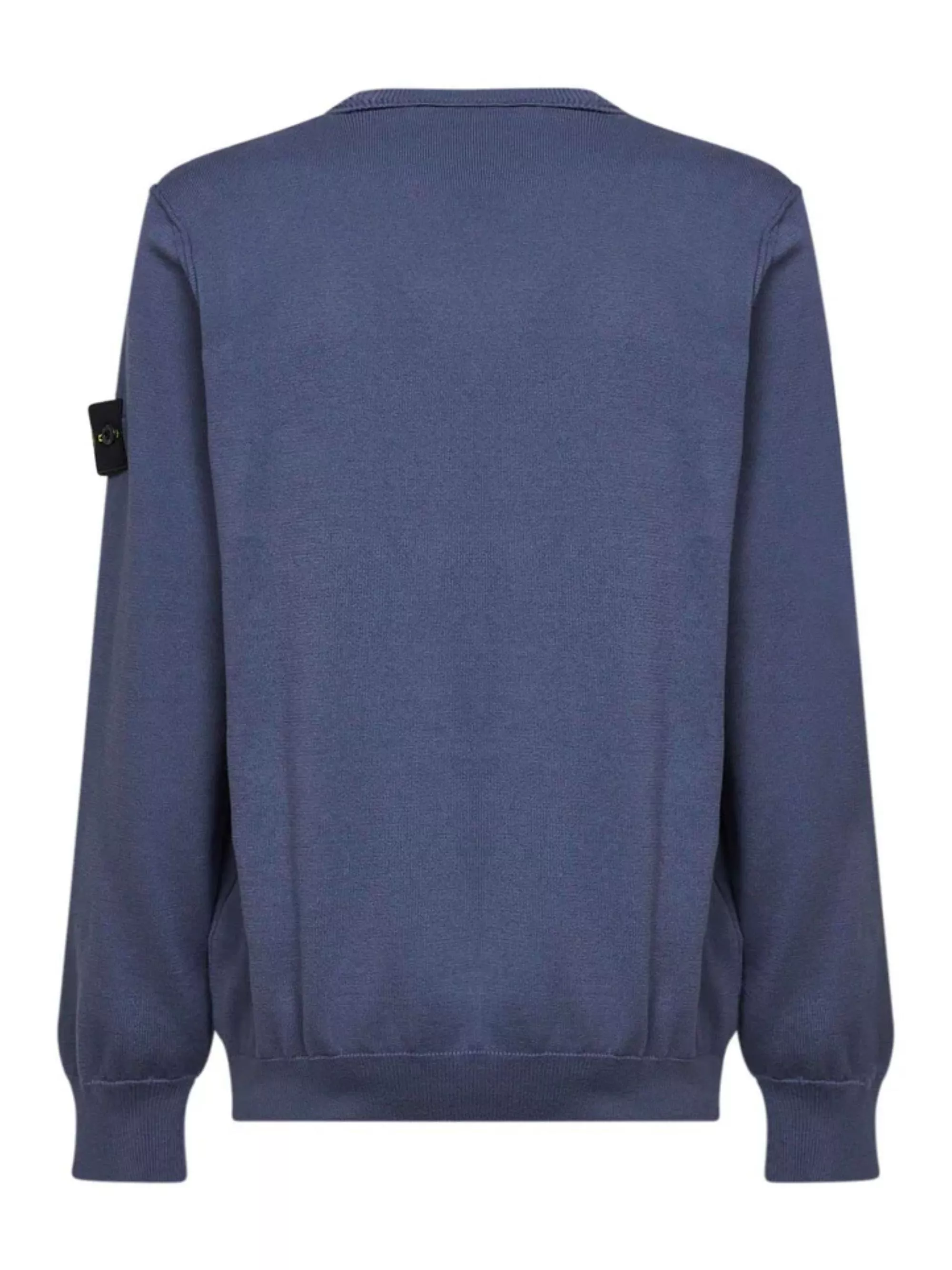 Stone Island Maglione girocollo con logo, view 2