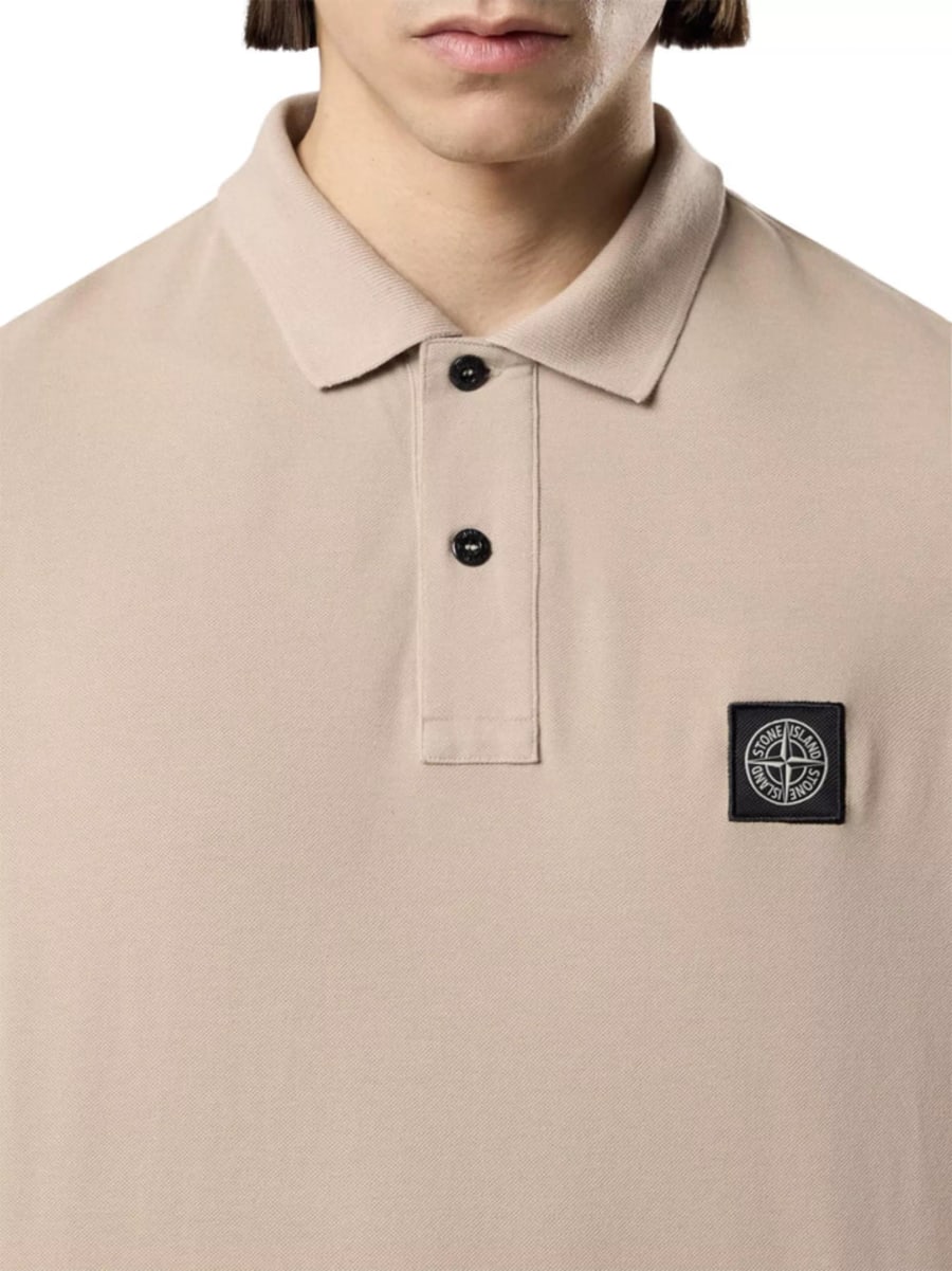 Stone Island la polo logo, view 3