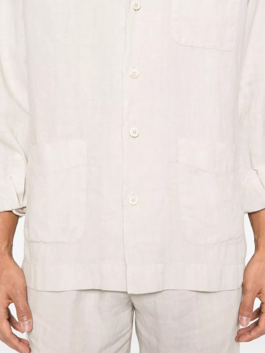 Boglioli Camicia in lino, view 3