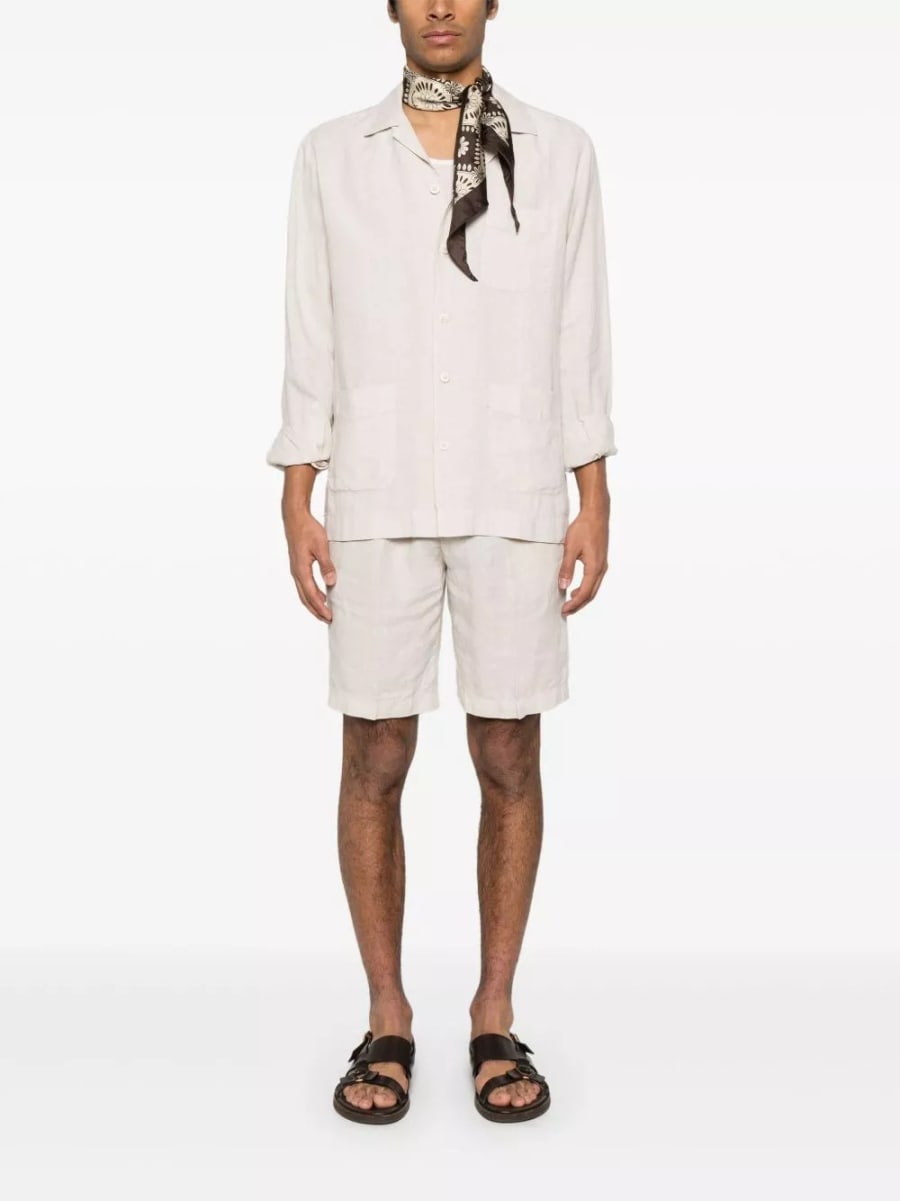 Boglioli Camicia in lino, view 5