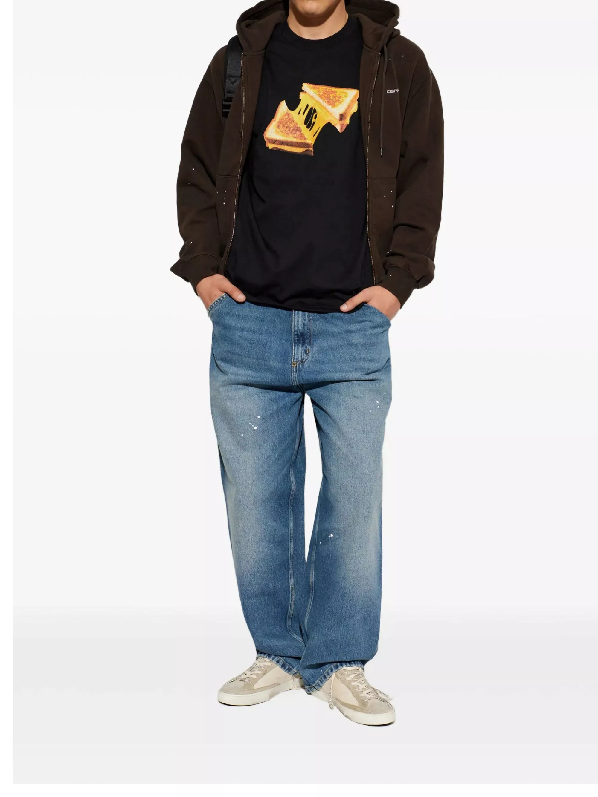Carhartt WIP T-shirt in cotone stampato, view 2