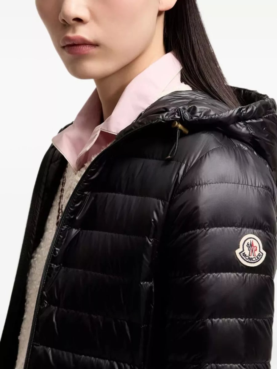 Moncler Giacca corta in piuma Igelhood, view 2