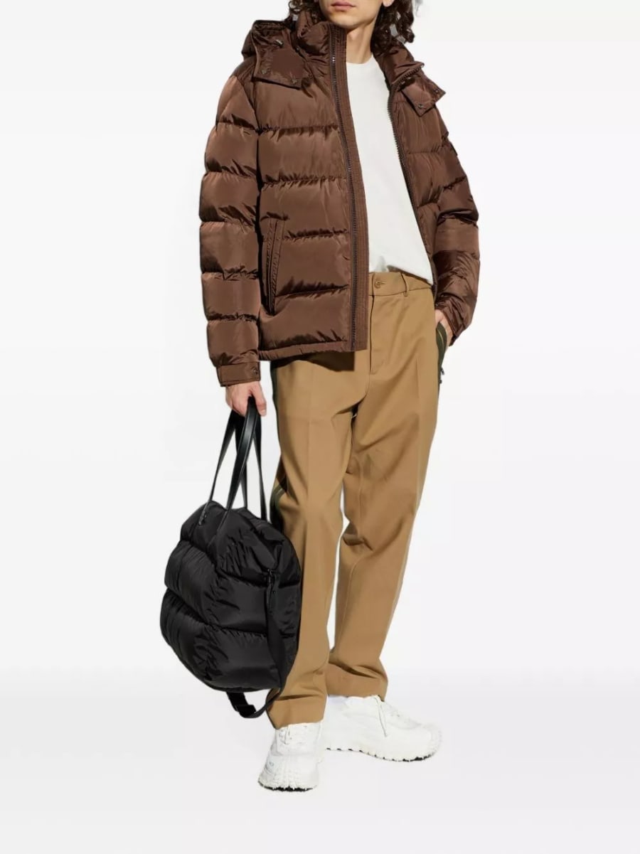 Moncler Giacca corta in piuma Maya, view 5