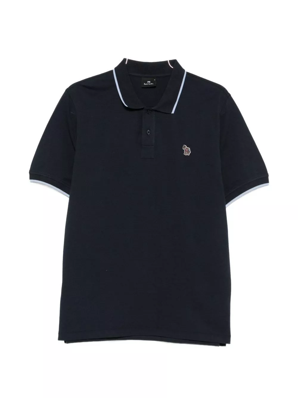 Ps paul smith la polo in cotone con logo Zebra