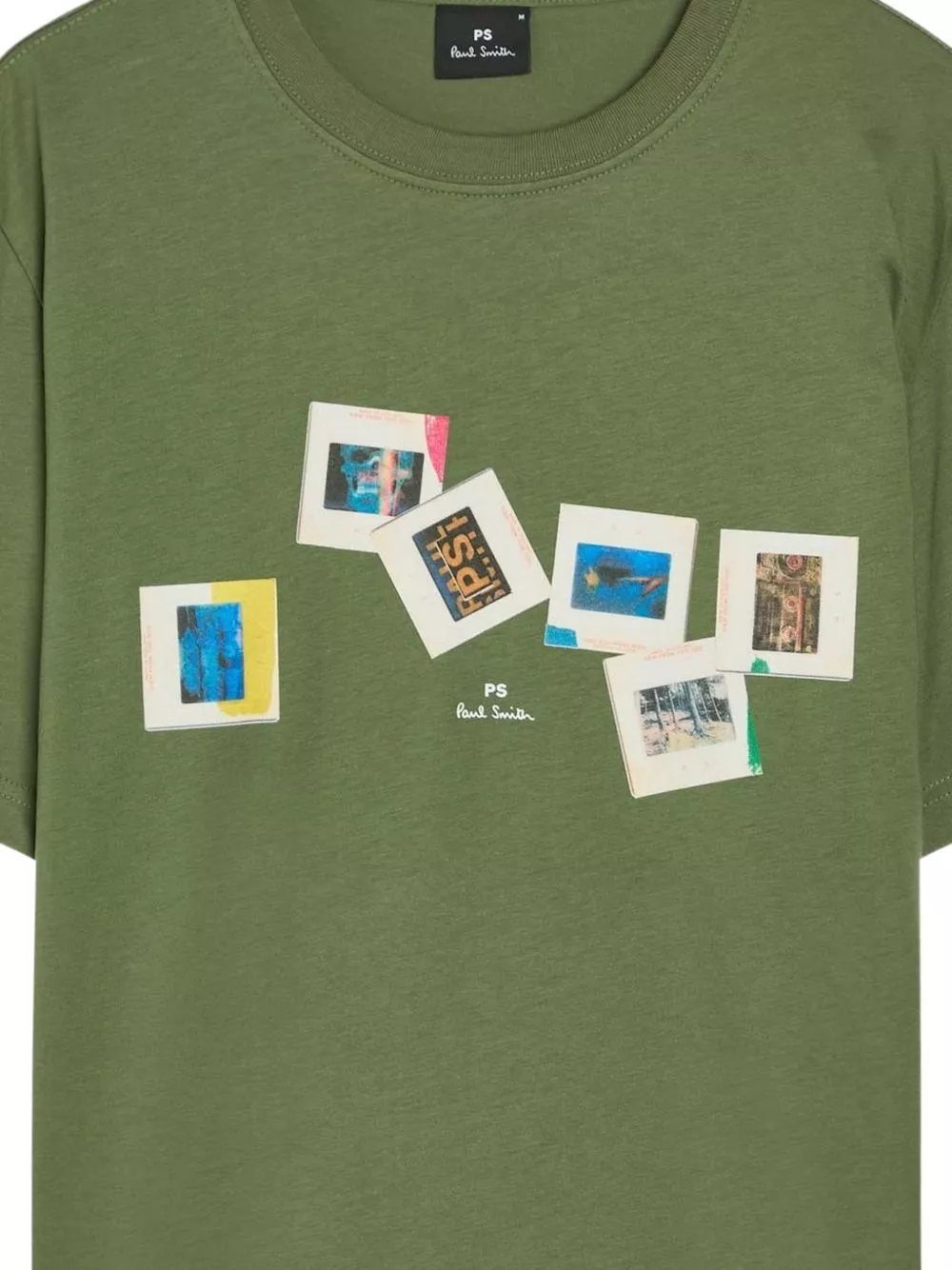 Ps paul smith T-shirt in cotone Slides, view 2