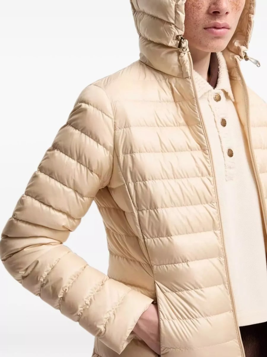 Moncler Giacca corta in piuma Igelhood, view 3