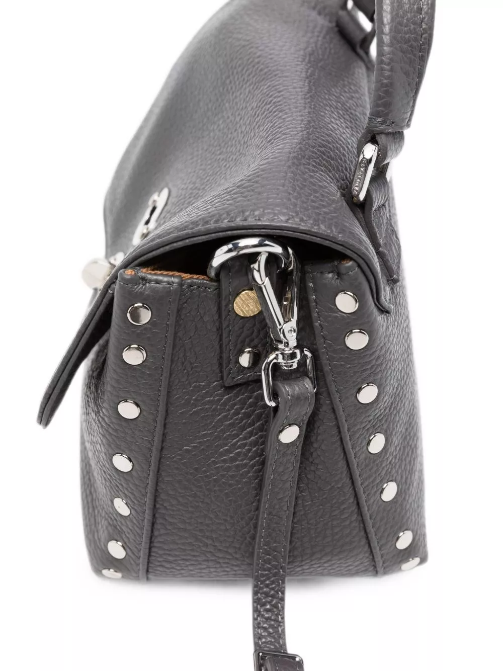 Zanellato Borsa a mano in pelle baby Postina Daily, view 2