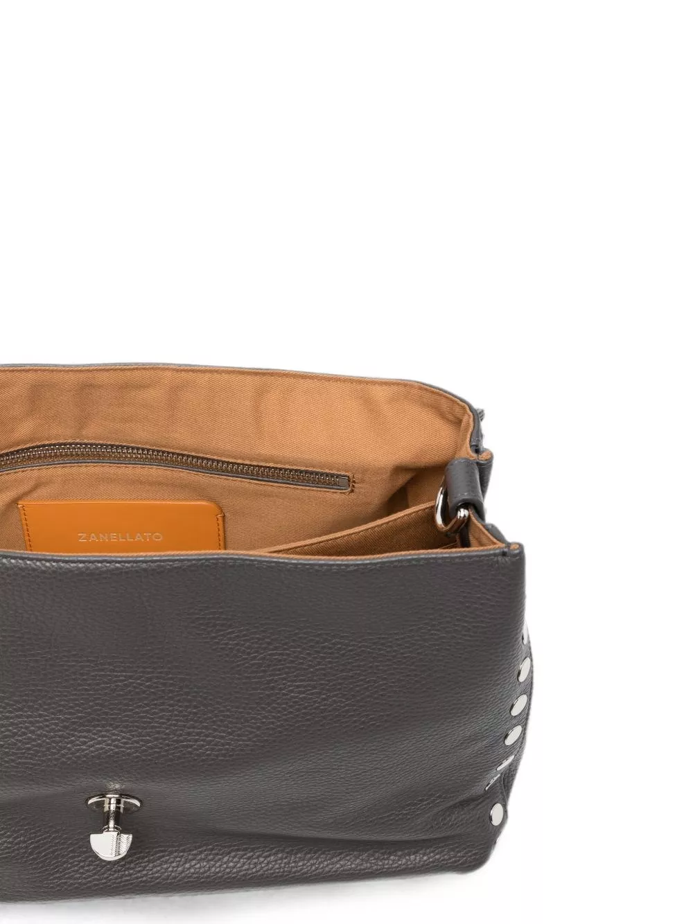 Zanellato Borsa a mano in pelle media Postina Daily, view 2