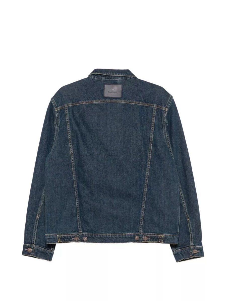 Ps paul smith Giacca in denim di cotone, view 2