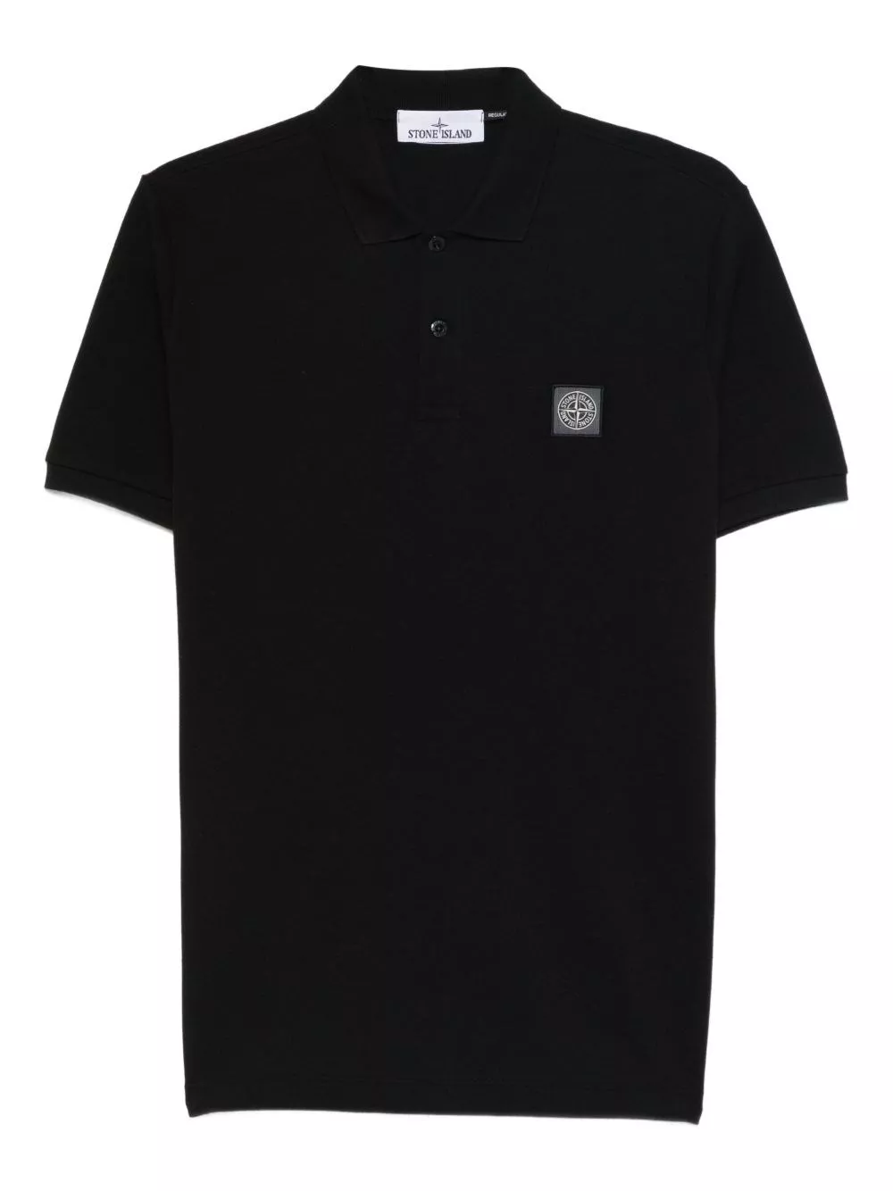 Stone Island la polo in cotone con logo