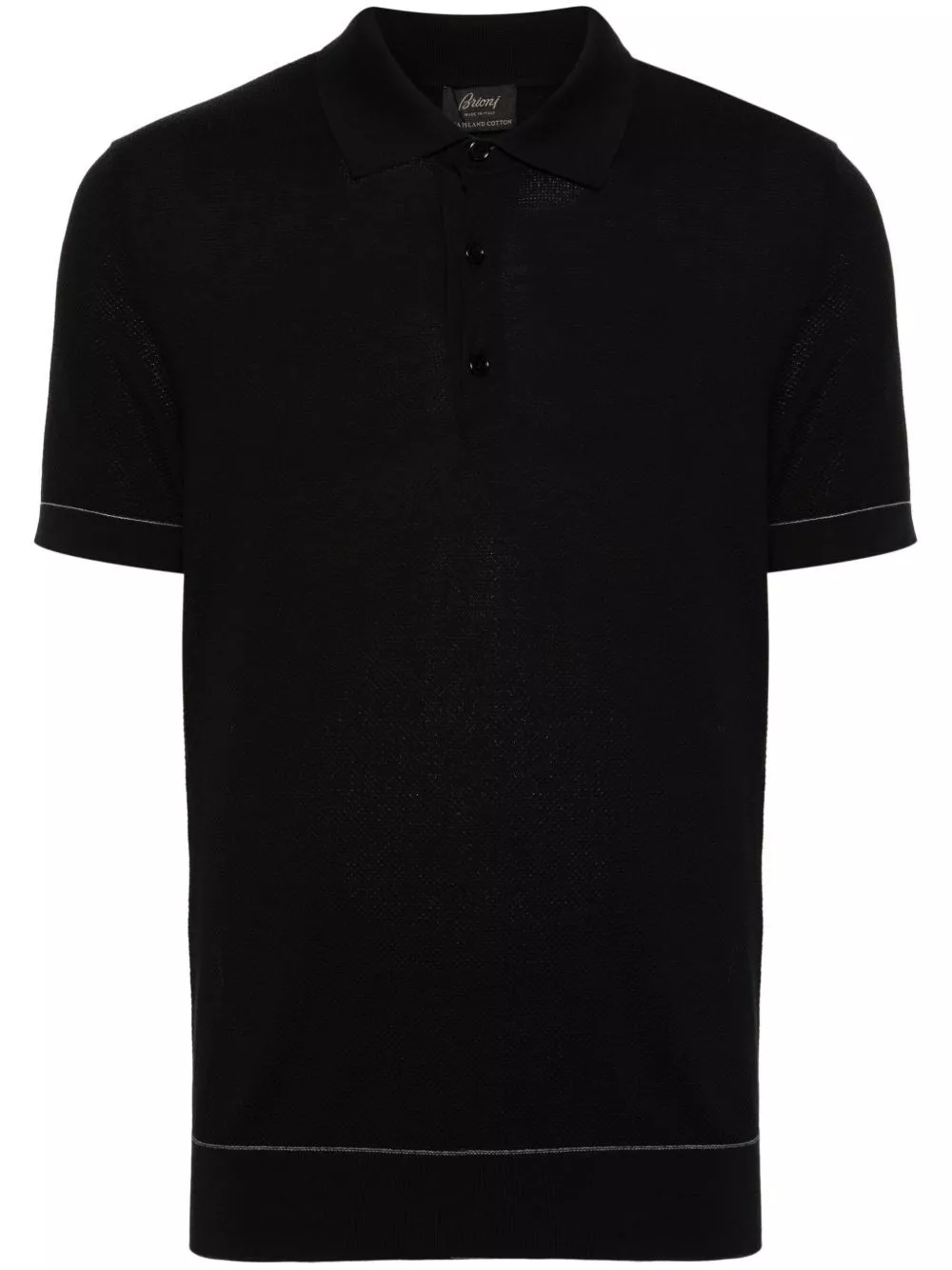 Brioni la polo in cotone