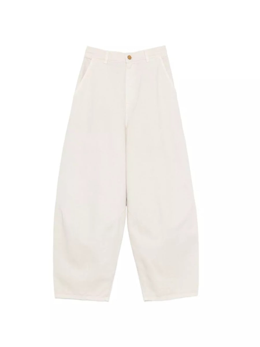 Alysi Pantaloni a barile in cotone