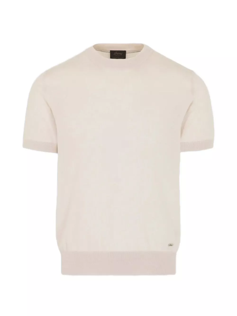 Brioni T-shirt in cashmere e seta