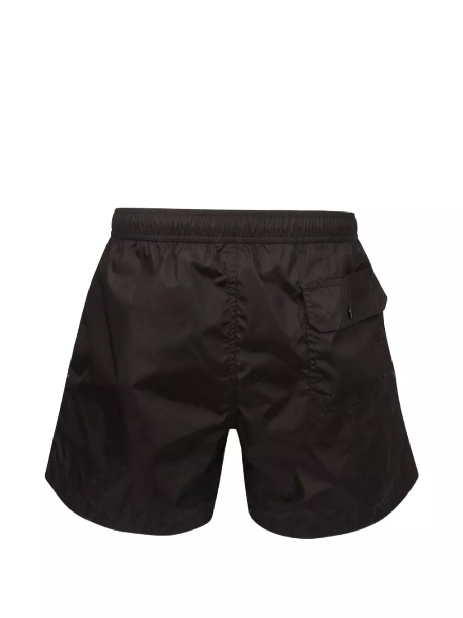 Moncler Shorts da bagno logo, view 2