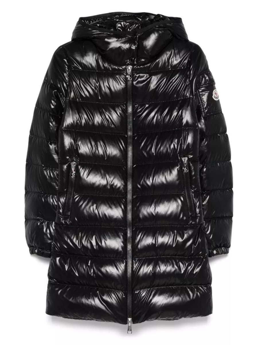Moncler Giacca lunga in piuma Courcelles