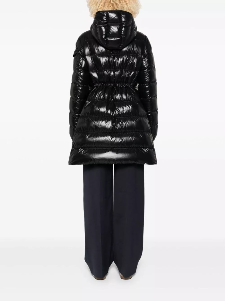 Moncler Giacca lunga in piuma Courcelles, view 3