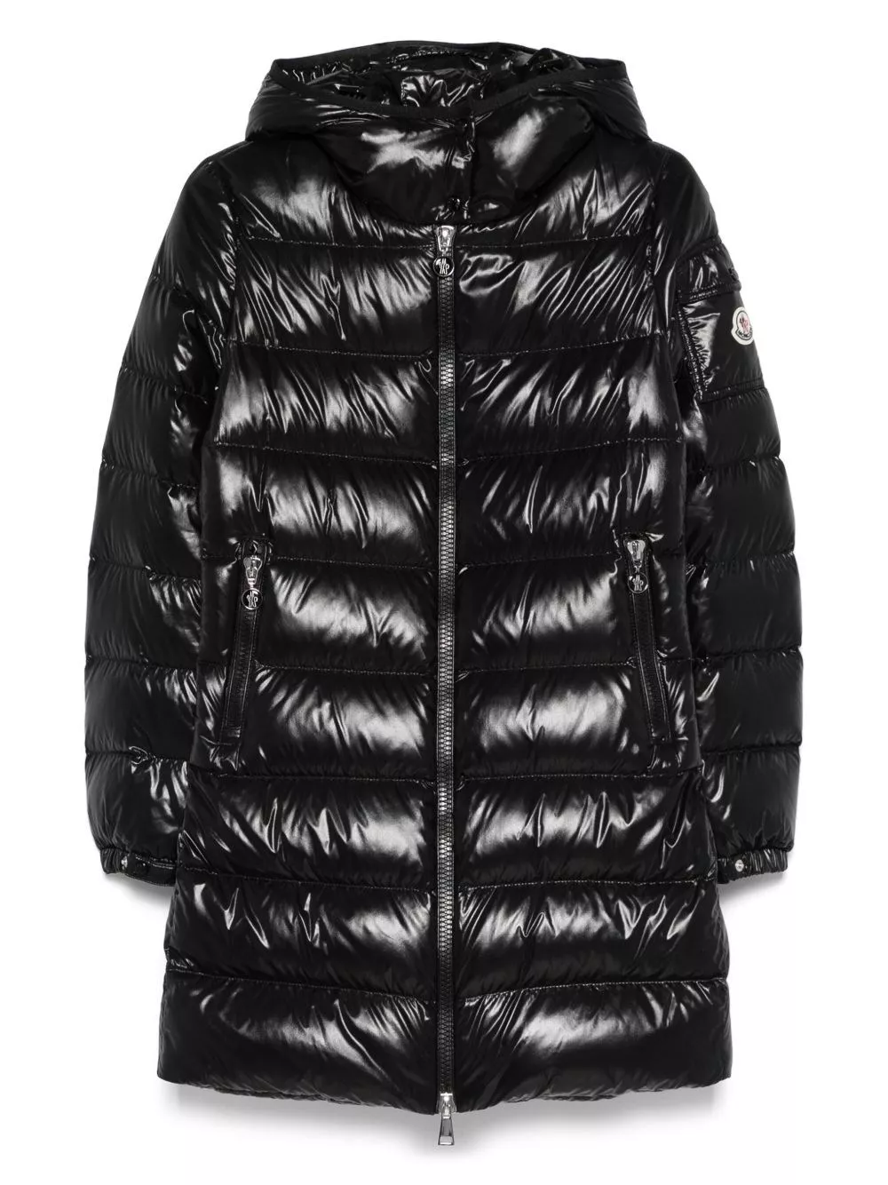 Moncler Giacca lunga in piuma Courcelles