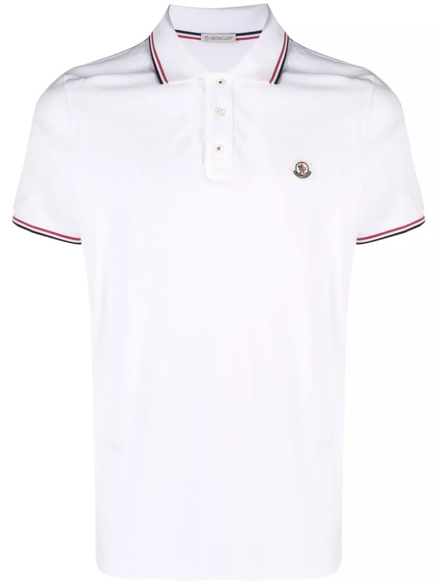 Moncler Logo la polo in cotone