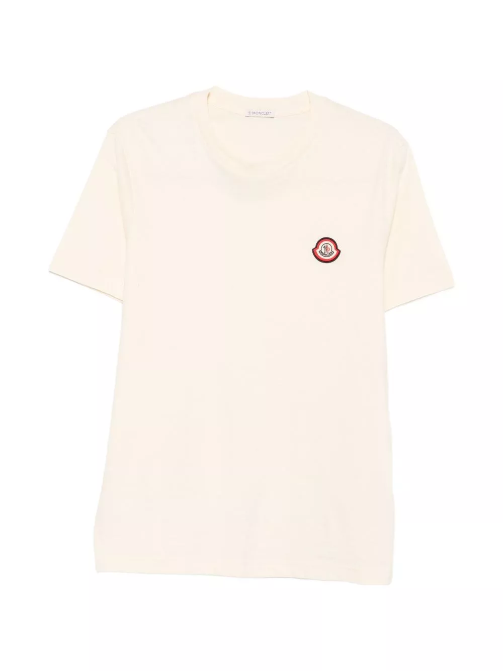 Moncler T-shirt in cotone con logo