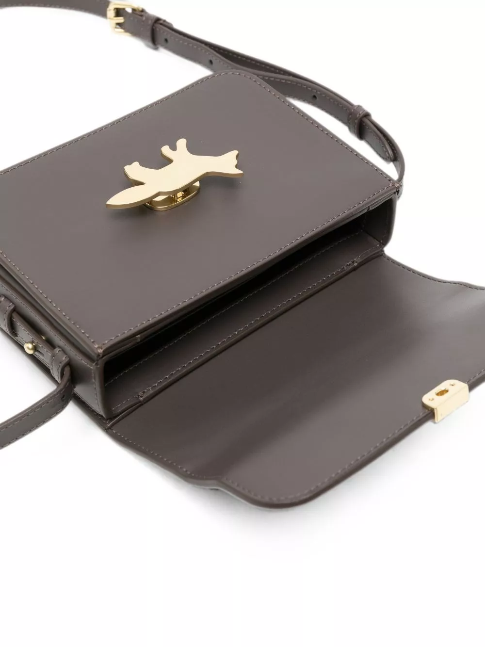 Maison kitsune' Borsa a tracolla in pelle Edie, view 2