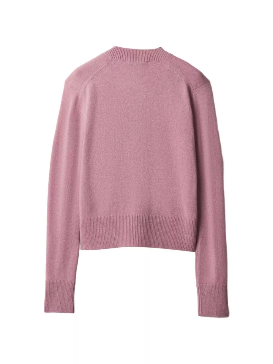 Maison kitsune' Cardigan in lana Baby Fox, view 3
