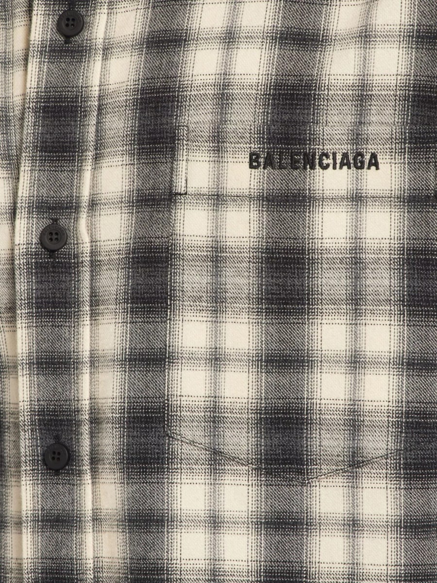 Balenciaga Camicia a quadri, view 4