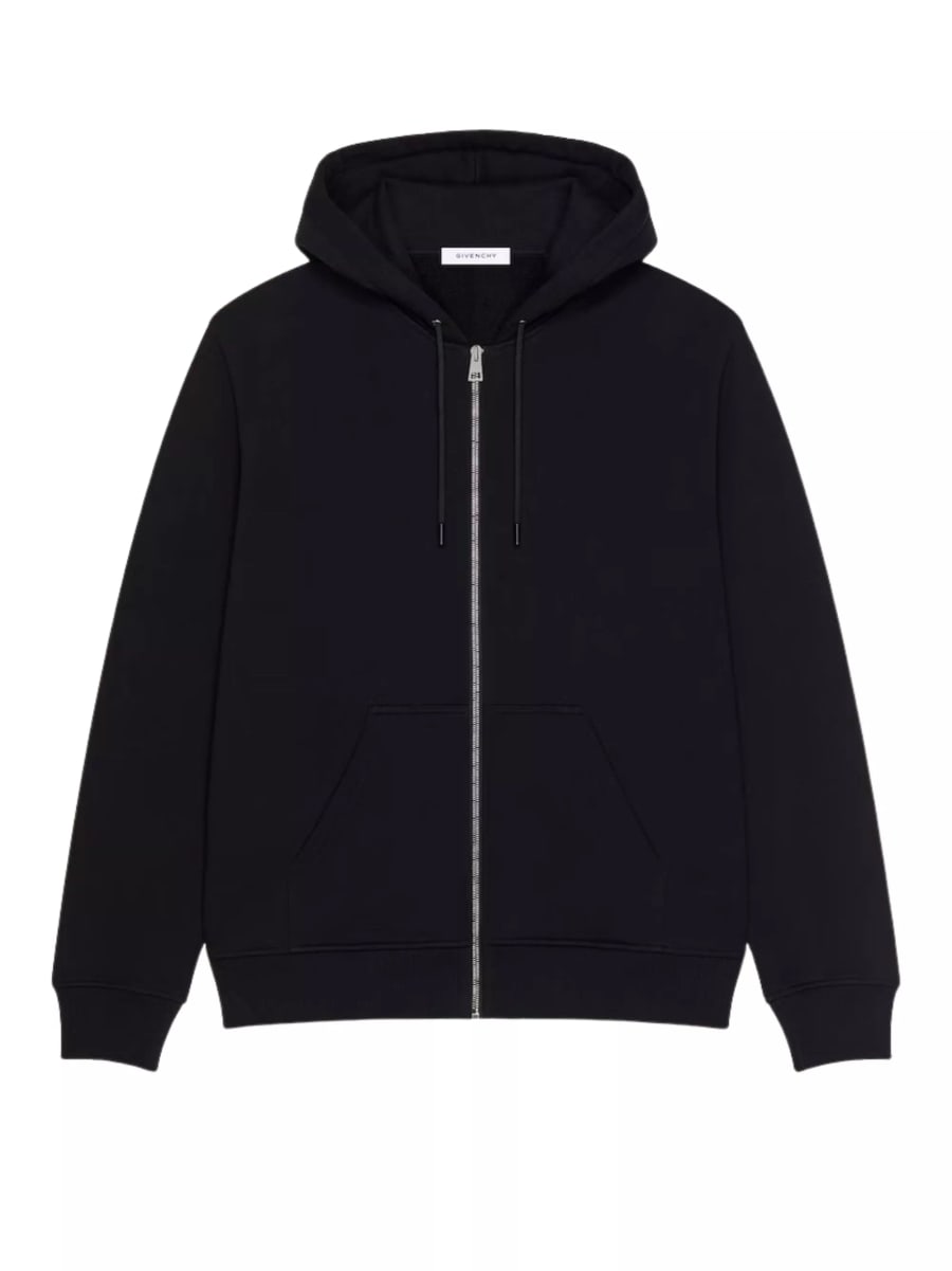 Givenchy logo felpa con cappuccio in cotone