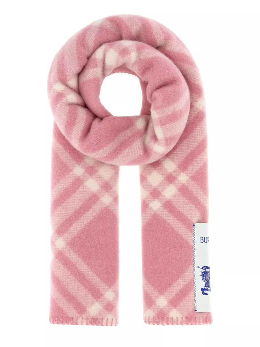 Burberry Sciarpa in lana a quadri