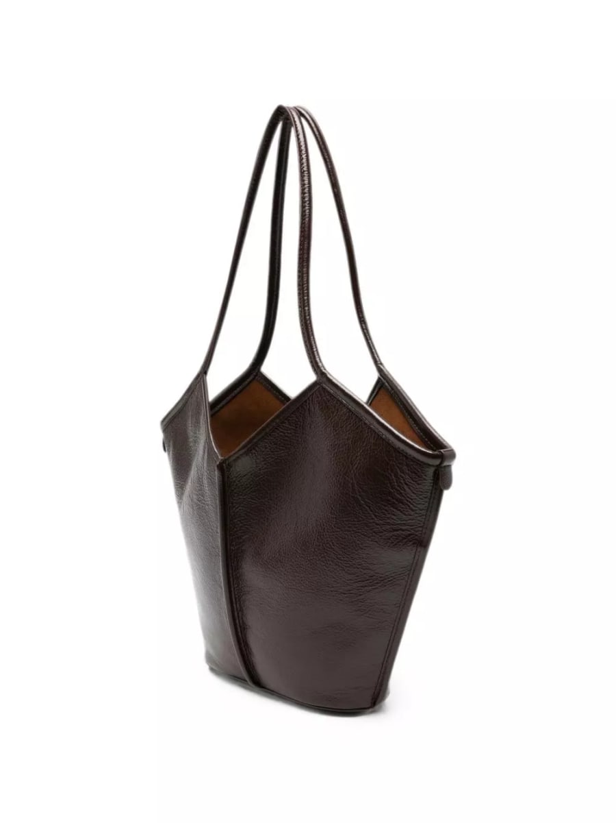 Hereu Calella piccola Tote Bag in pelle, view 5
