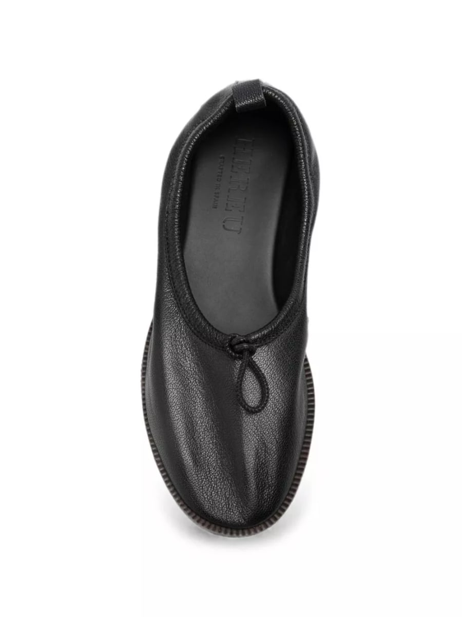 Hereu Puntera in pelle ballerine, view 2