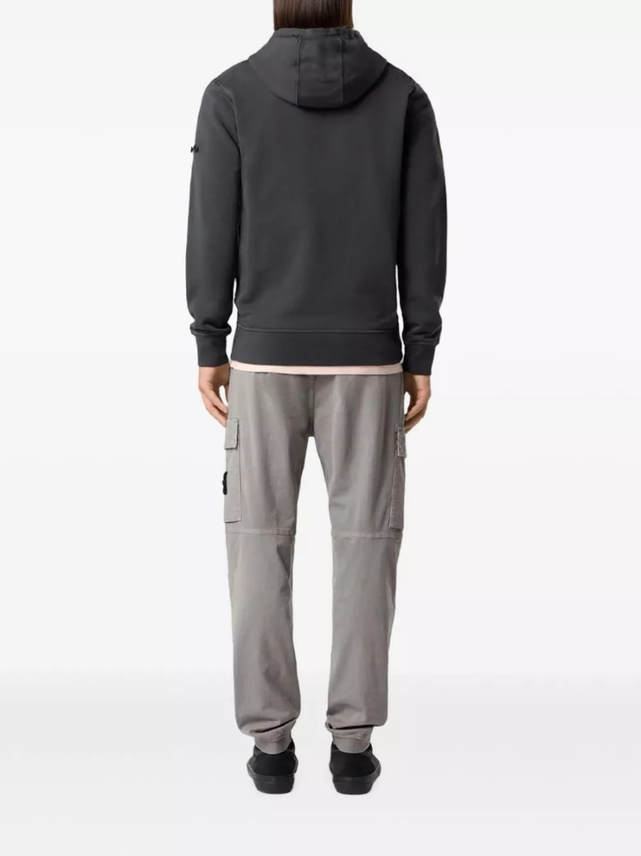 Stone Island Pantaloni cargo in cotone, view 2